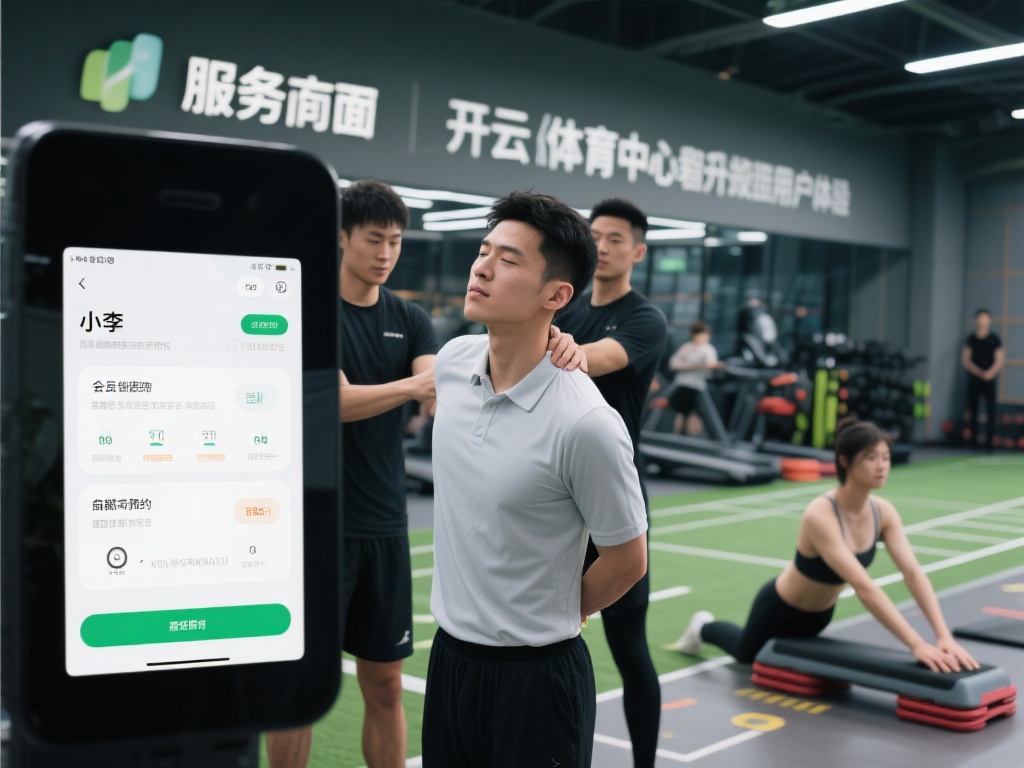 在服务方面，开云体育中心充分利用现代科技来提升用户